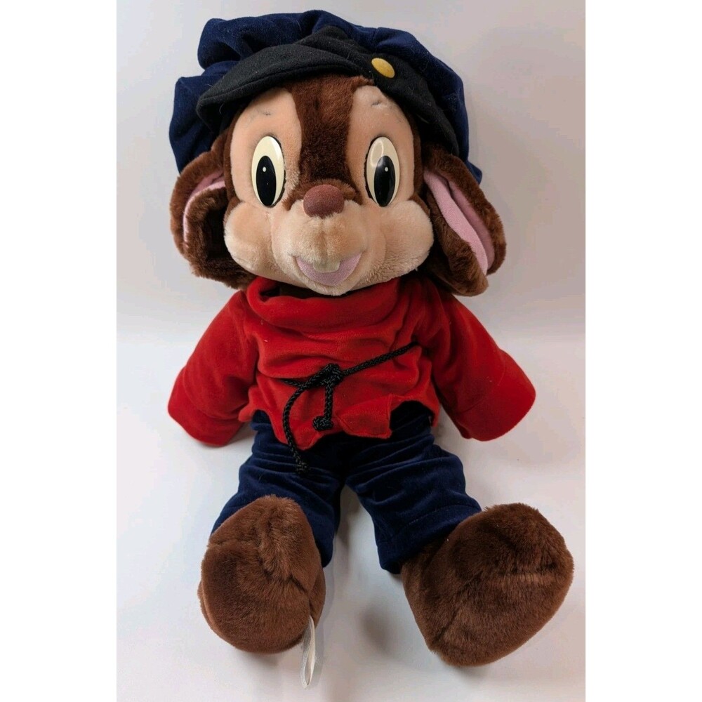 Vintage 1986 Fievel An American Tail 20" Plush Mouse Doll Plush Toy Sears CalToy